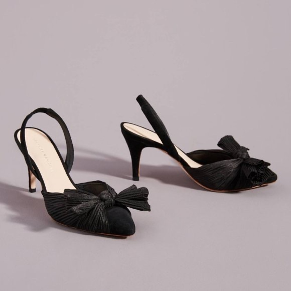 Loeffler Randall Sylvanna Black Bow Heels